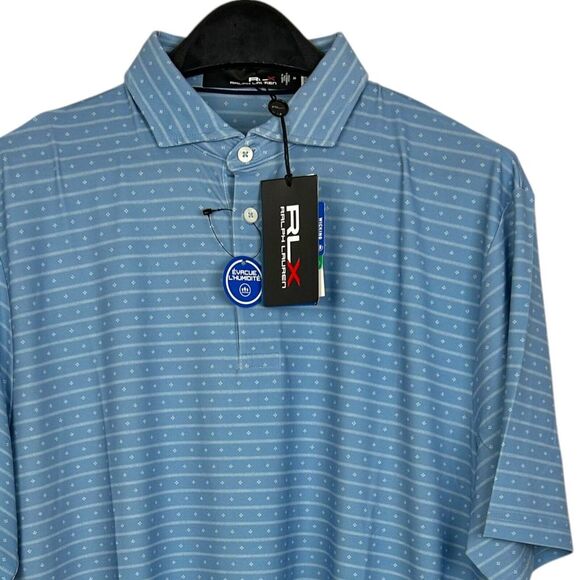 NEW RLX Ralph Lauren‎ Mens M Golf Performance Moisture